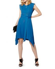 KAREN MILLEN Grommet-Detail Dress at Bloomingdales